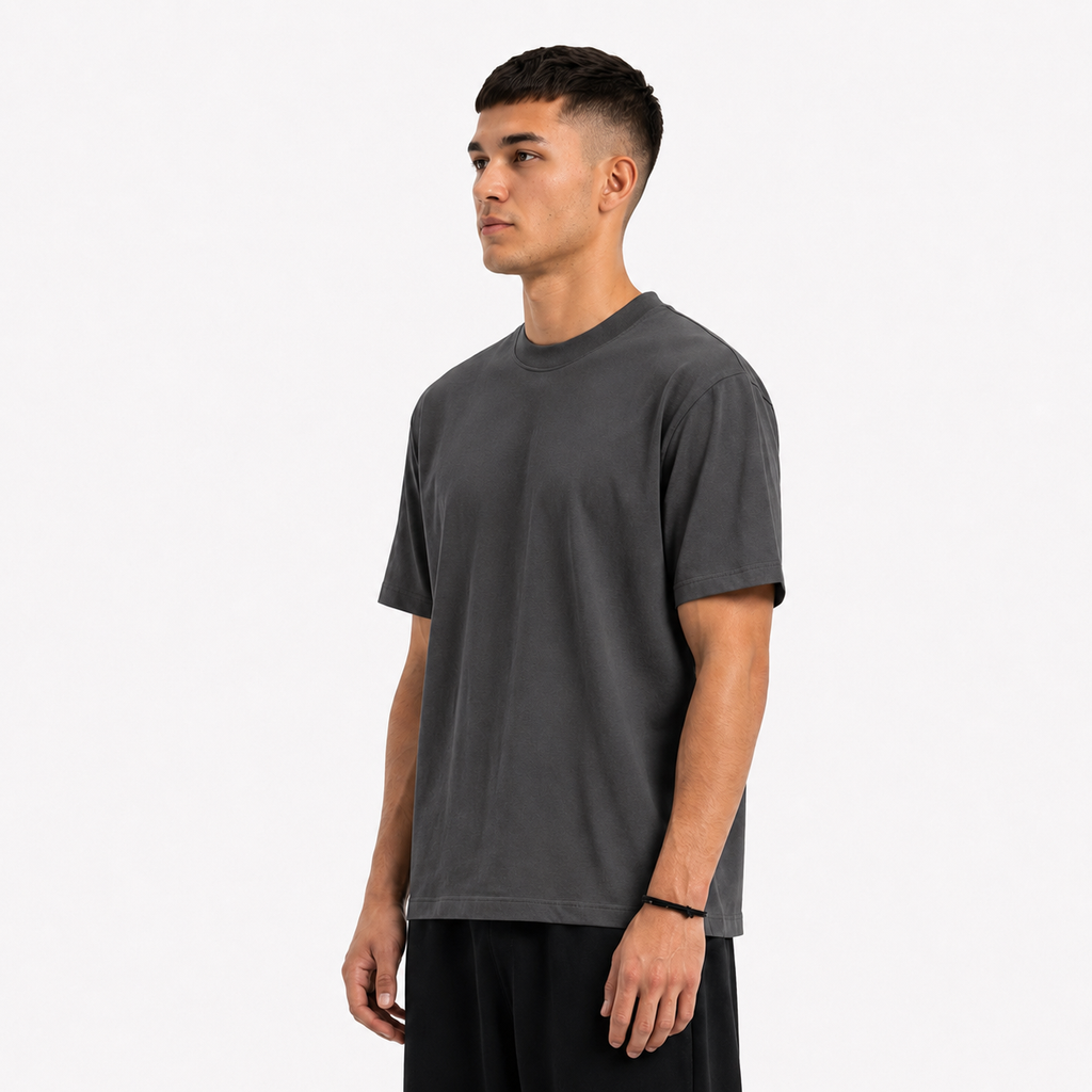 Charcoal Regular Fit Tee