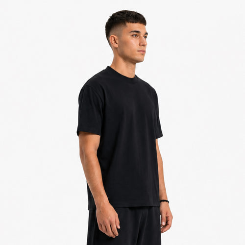 Black Regular Fit Tee