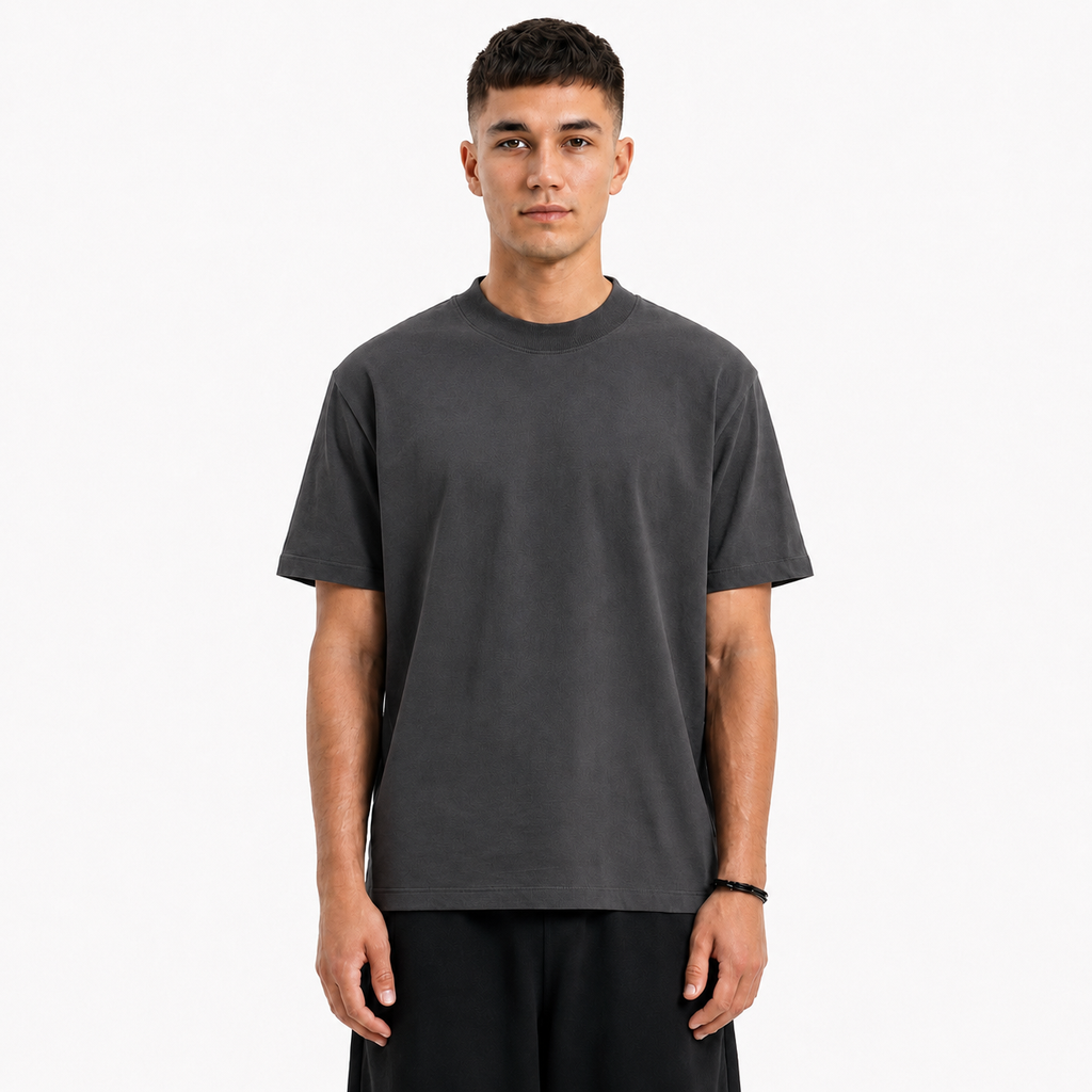 Charcoal Regular Fit Tee