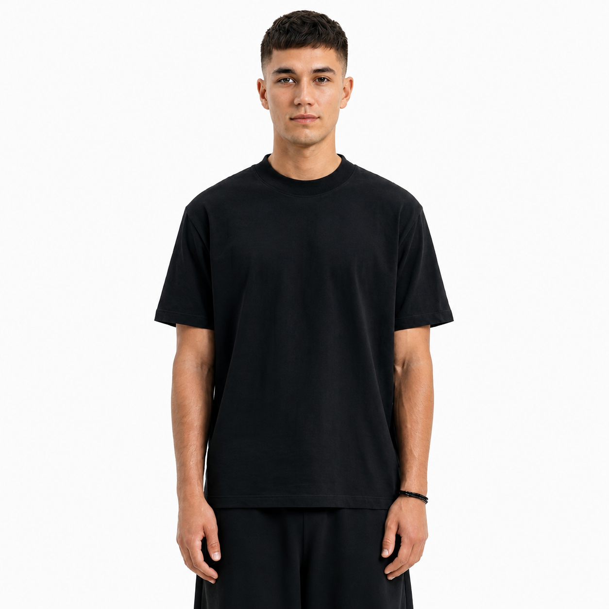 Black Regular Fit Tee