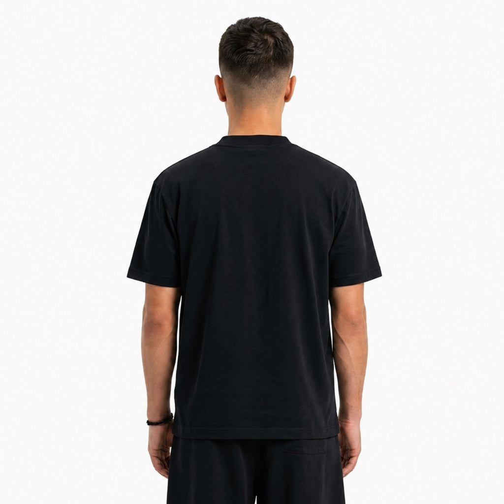 Black Regular Fit Tee