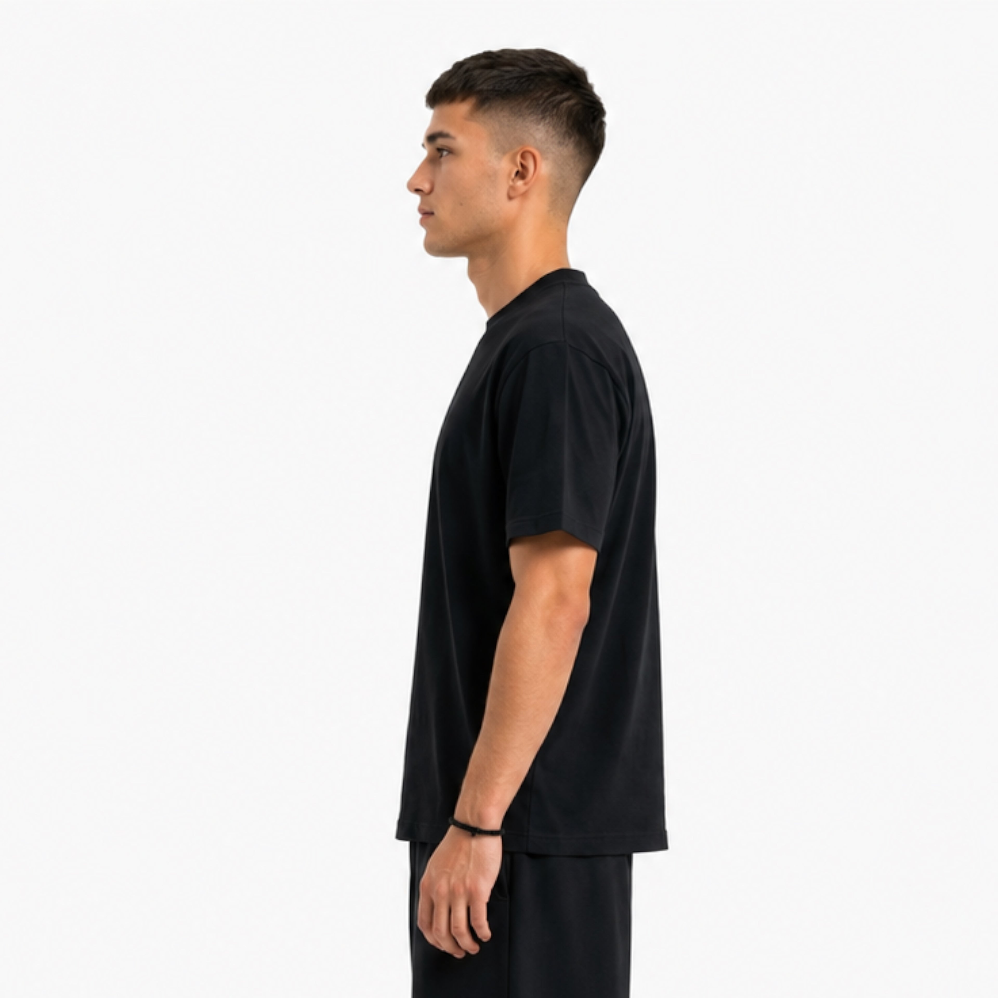 Black Regular Fit Tee
